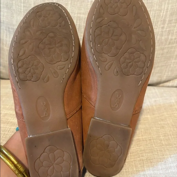 Very comfortable b.o.c. Leather suree loafer in tan - Picture 2 of 4